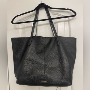 Rebecca Minkoff black leather tote